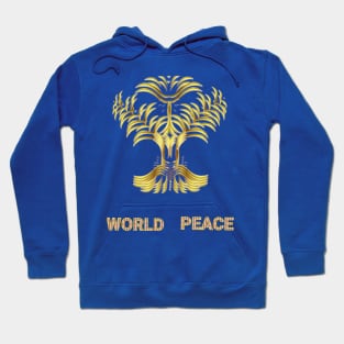 world peace art design. Hoodie